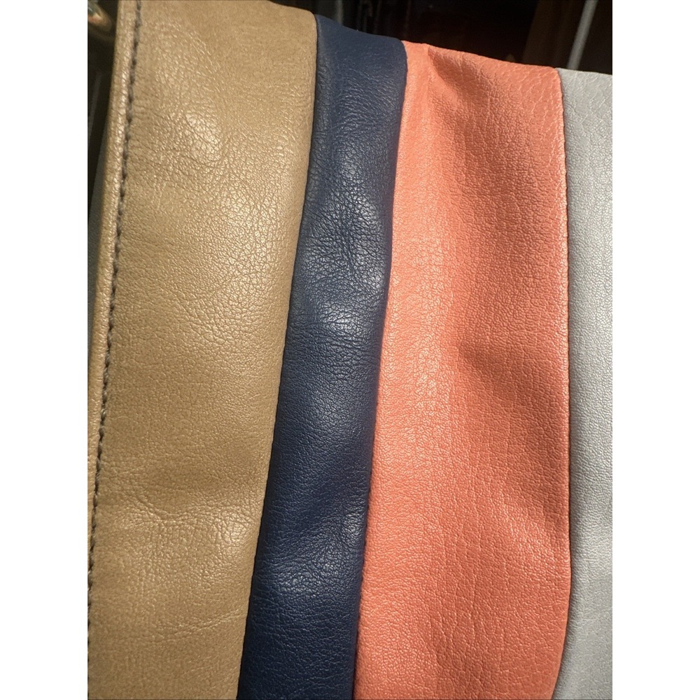 RELIC By Fossil Multi Color Rainbow Stripe Purse‎ Shoulder Bag Neutral - Picture 2 of 13